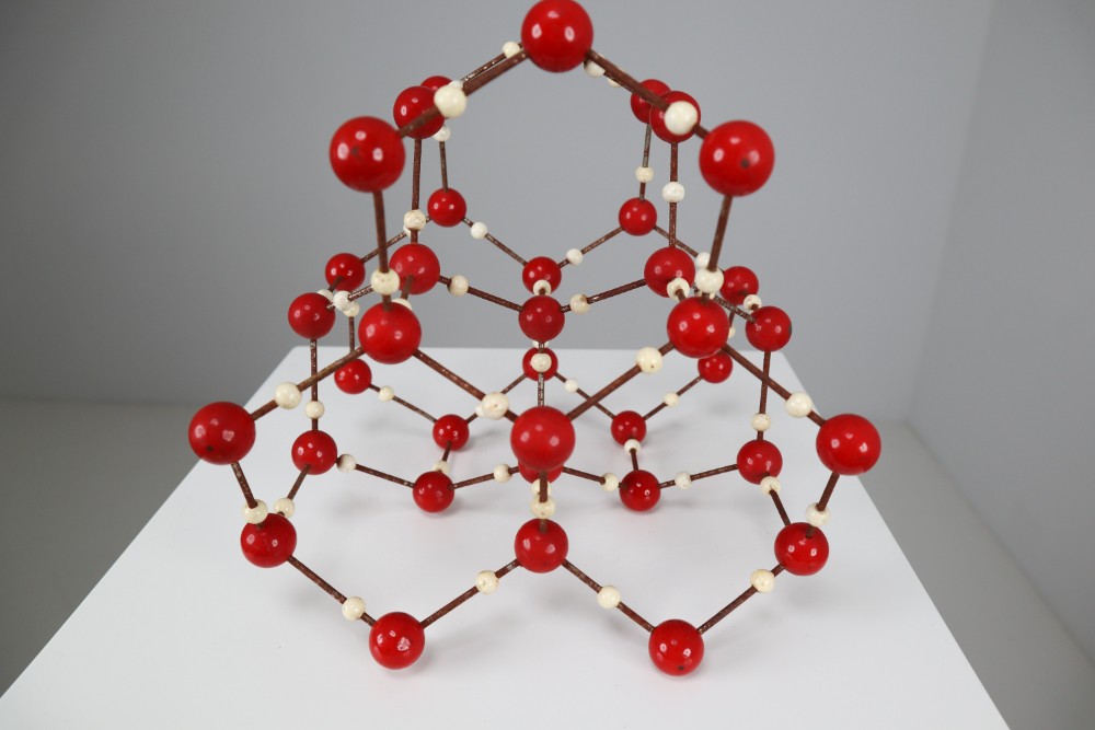 Mid-Century Molecular Structure for Didactic Purposes Made in the 1950s Mid-20th century