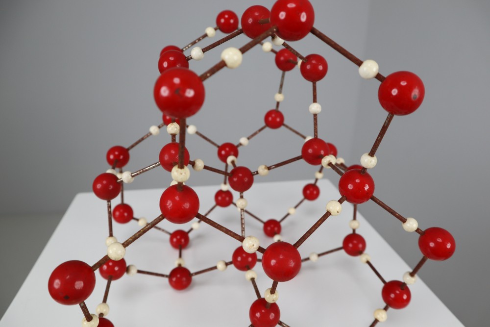 Mid-Century Molecular Structure for Didactic Purposes Made in the 1950s Mid-20th century