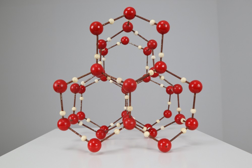 Mid-Century Molecular Structure for Didactic Purposes Made in the 1950s Mid-20th century