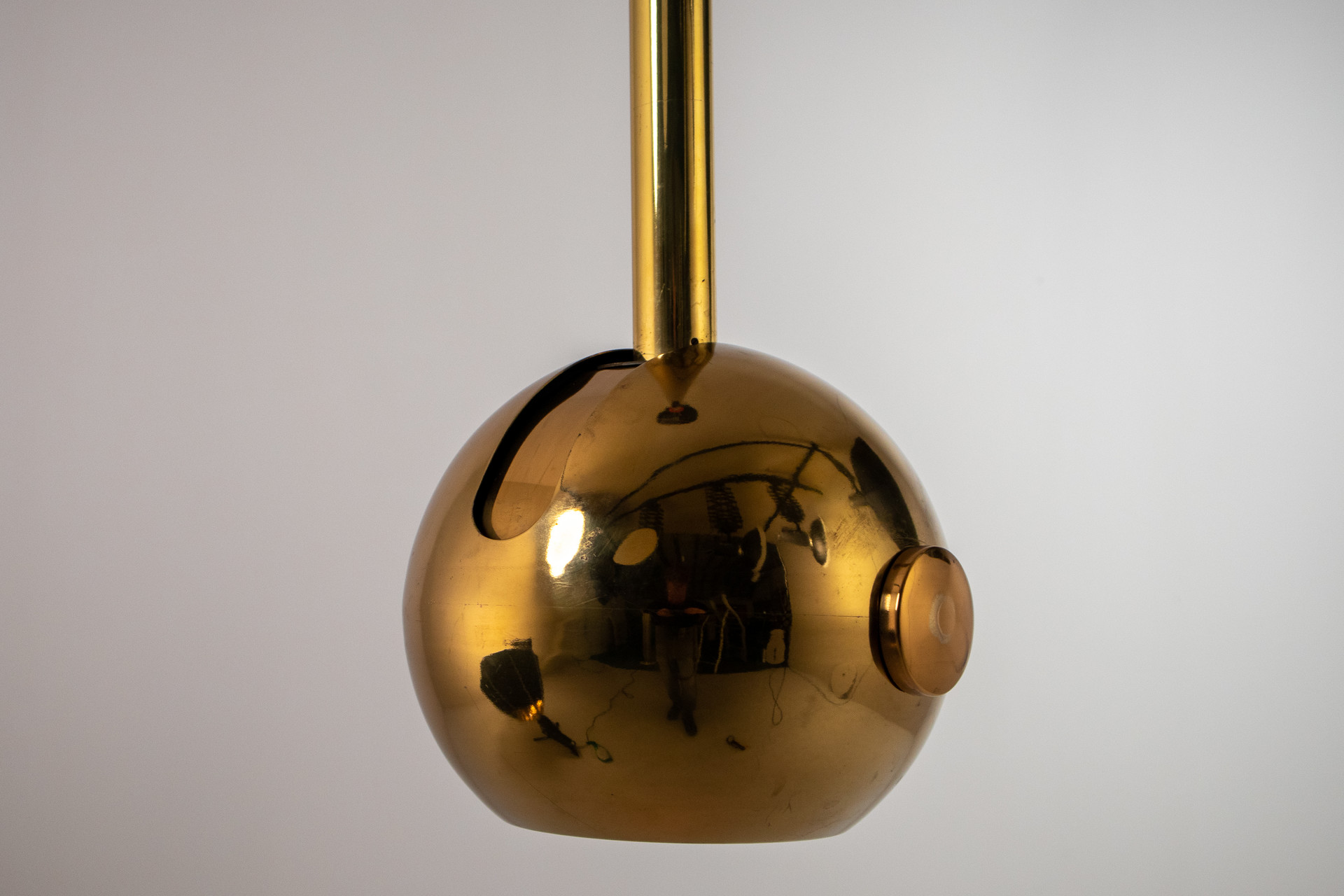 Midcentury Brass Pendants / spotlights  Europe 1960s Mid-20th century