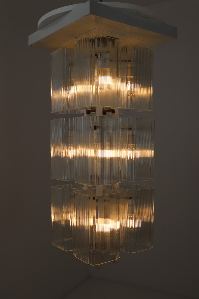 Midcentury Flush Mounts Chandelier, Europe, 1970s