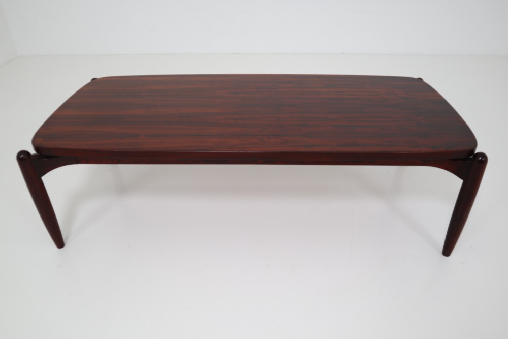 Midcentury Palisander Coffee-Cocktail Table Designed in Italy, 1970
