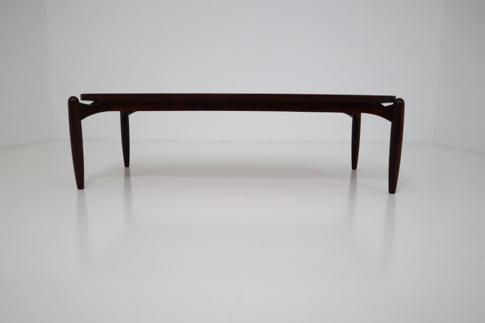 Midcentury Palisander Coffee-Cocktail Table Designed in Italy, 1970