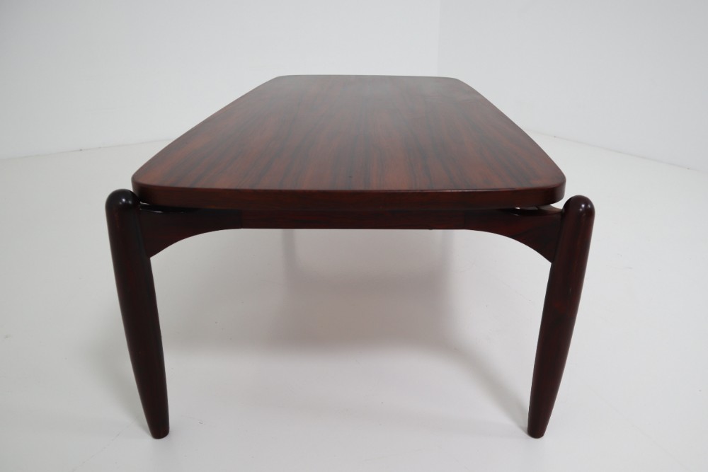 Midcentury Palisander Coffee-Cocktail Table Designed in Italy, 1970