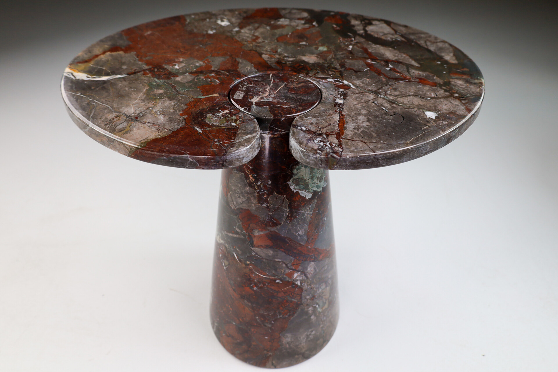 Modern Angelo Mangiarotti Eros Series Side Table, Italy 1970s Late-20th century