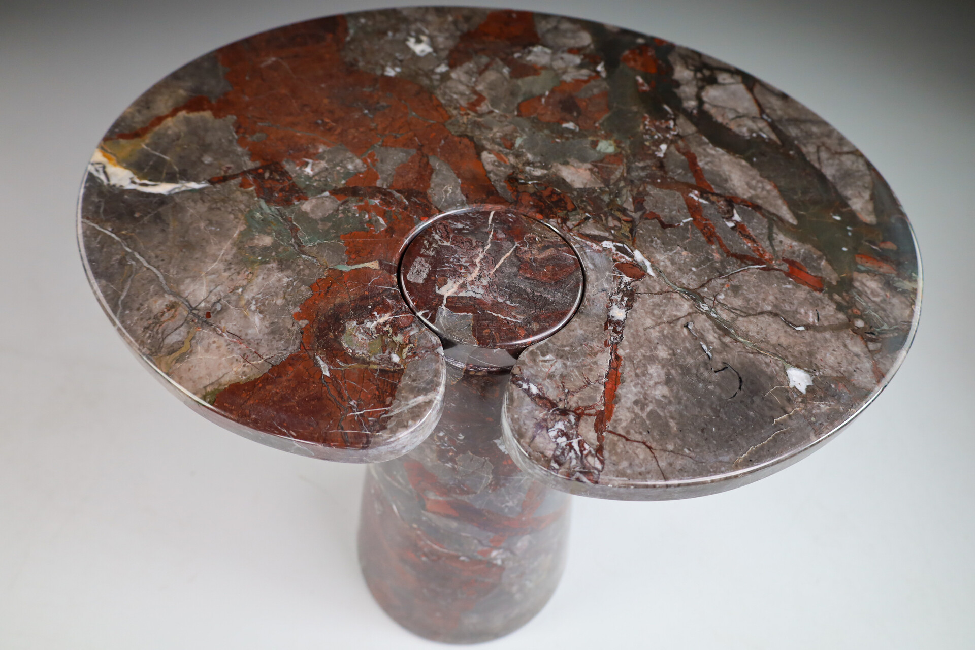 Modern Angelo Mangiarotti Eros Series Side Table, Italy 1970s Late-20th century