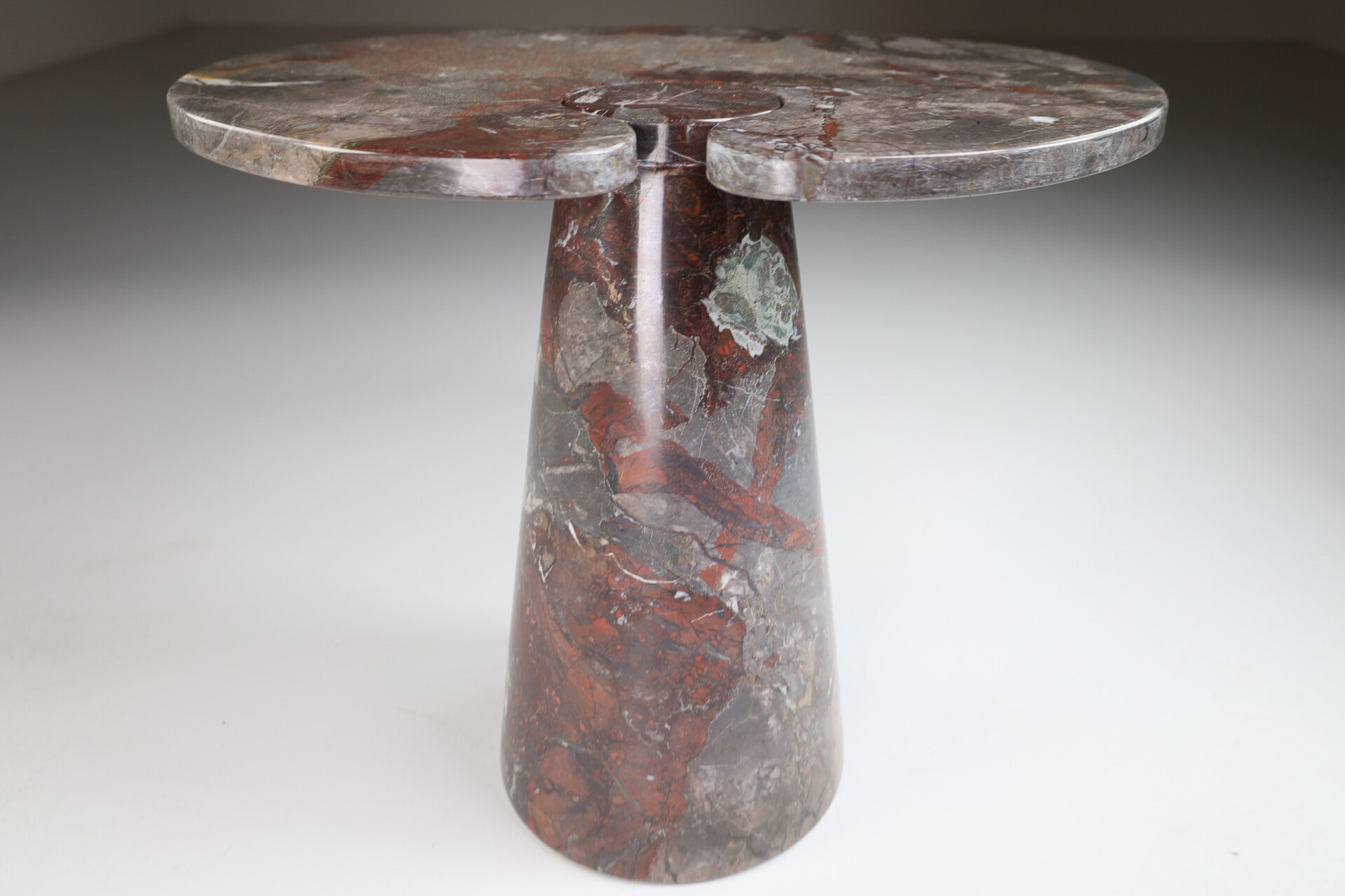 Modern Angelo Mangiarotti Eros Series Side Table, Italy 1970s Late-20th century