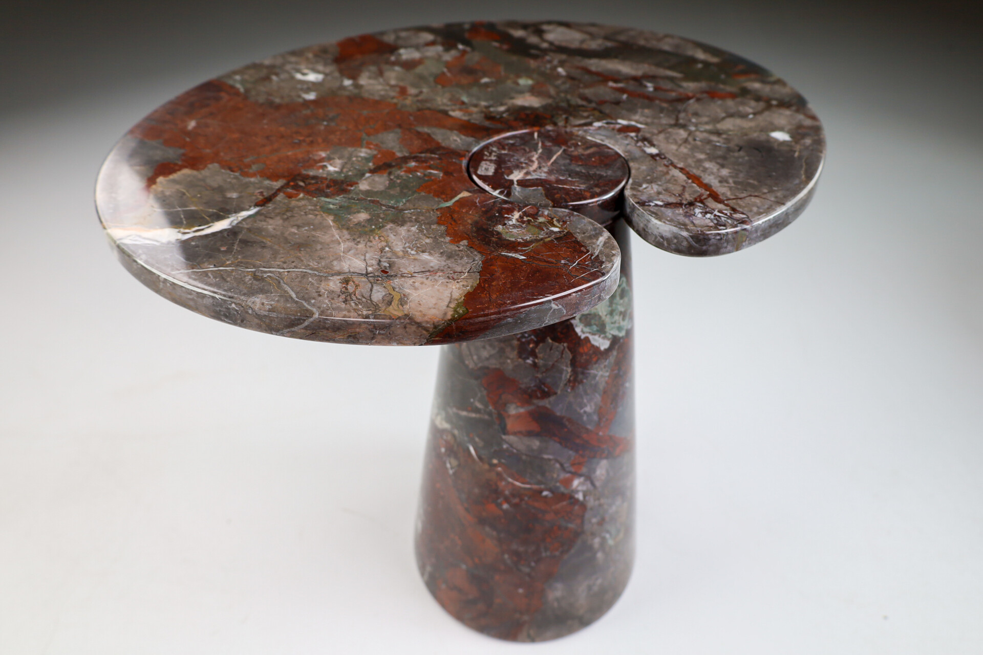 Modern Angelo Mangiarotti Eros Series Side Table, Italy 1970s Late-20th century