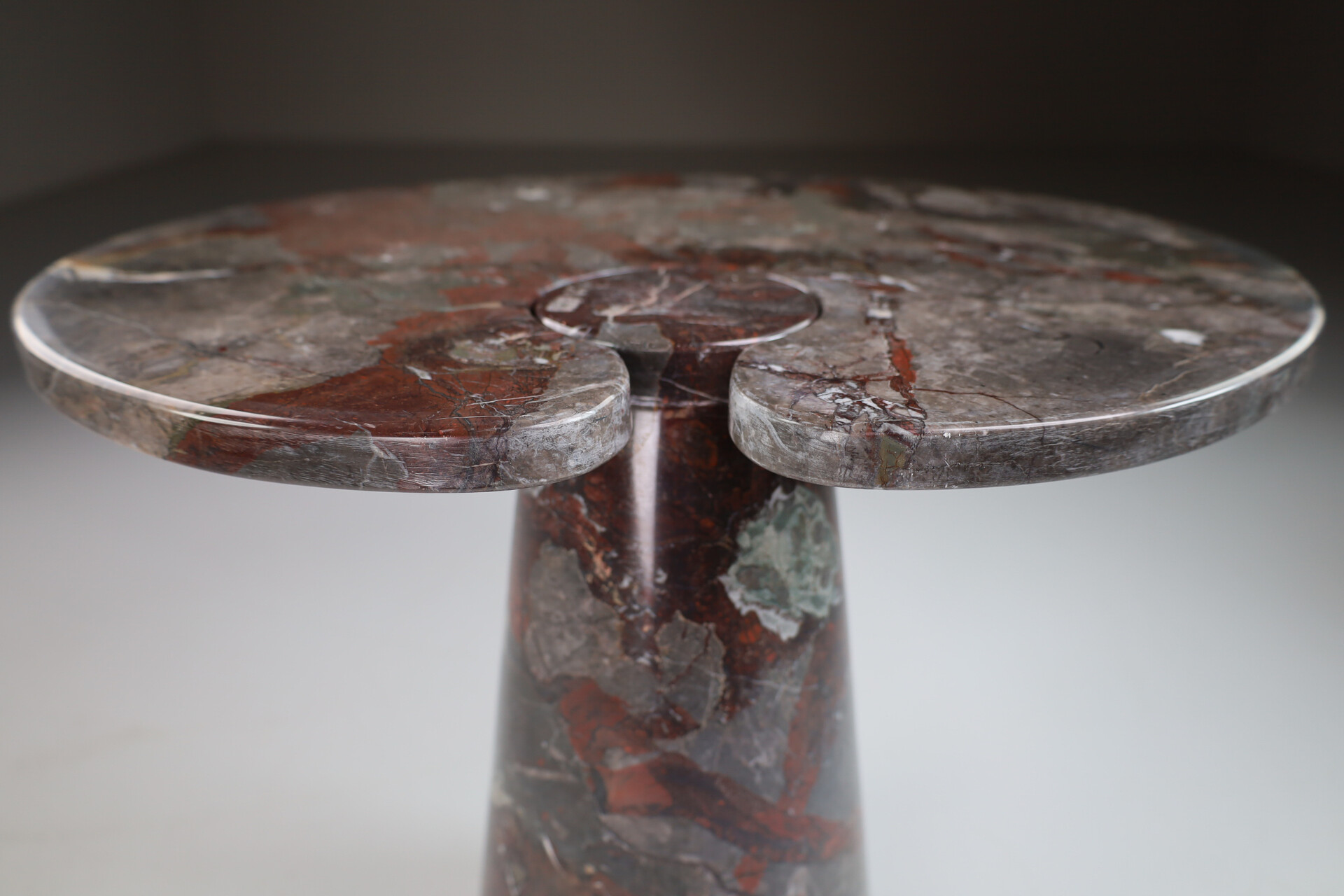 Modern Angelo Mangiarotti Eros Series Side Table, Italy 1970s Late-20th century