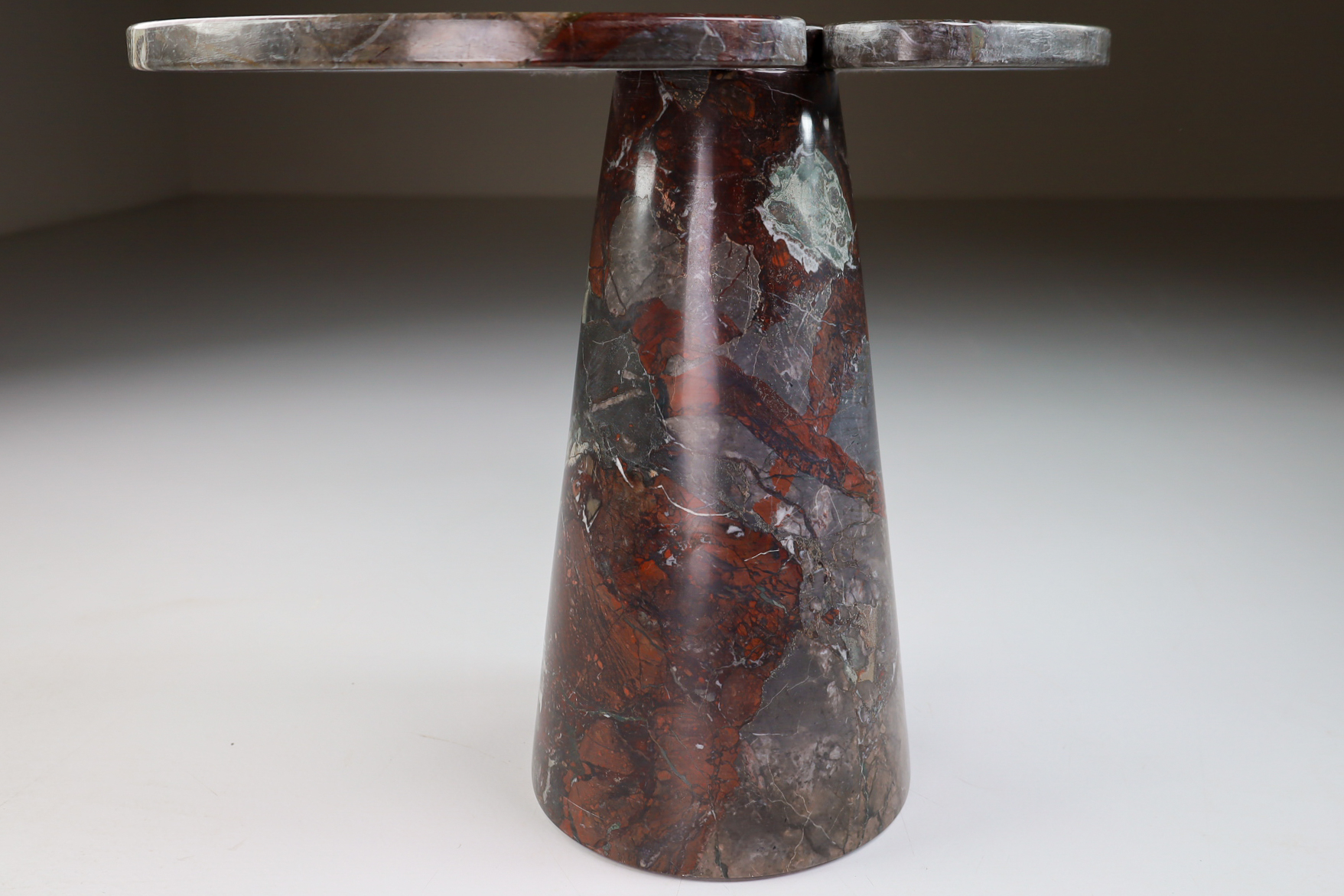 Modern Angelo Mangiarotti Eros Series Side Table, Italy 1970s Late-20th century