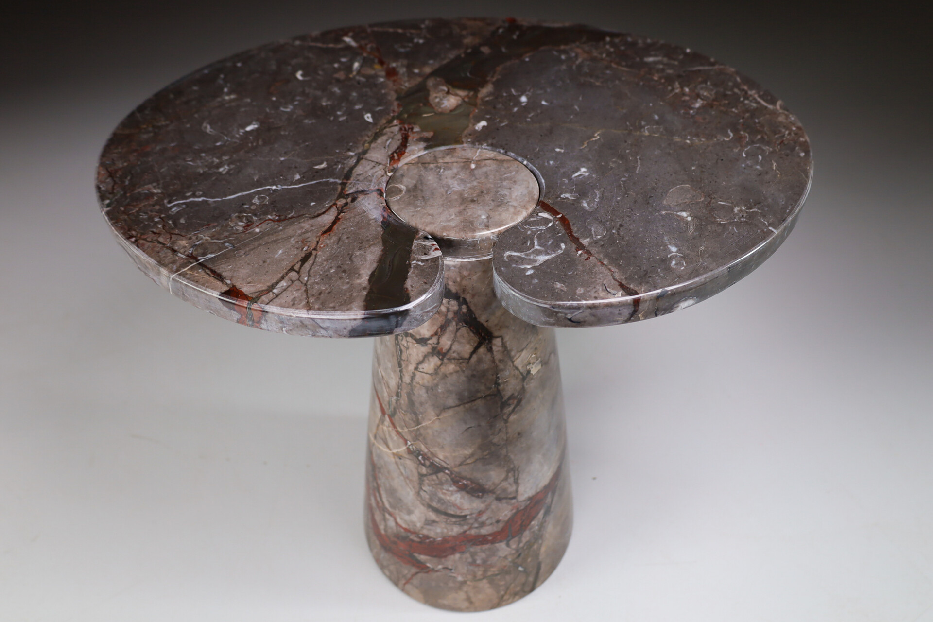 Modern Angelo Mangiarotti Eros Series Side Table, Italy 1970s Late-20th century