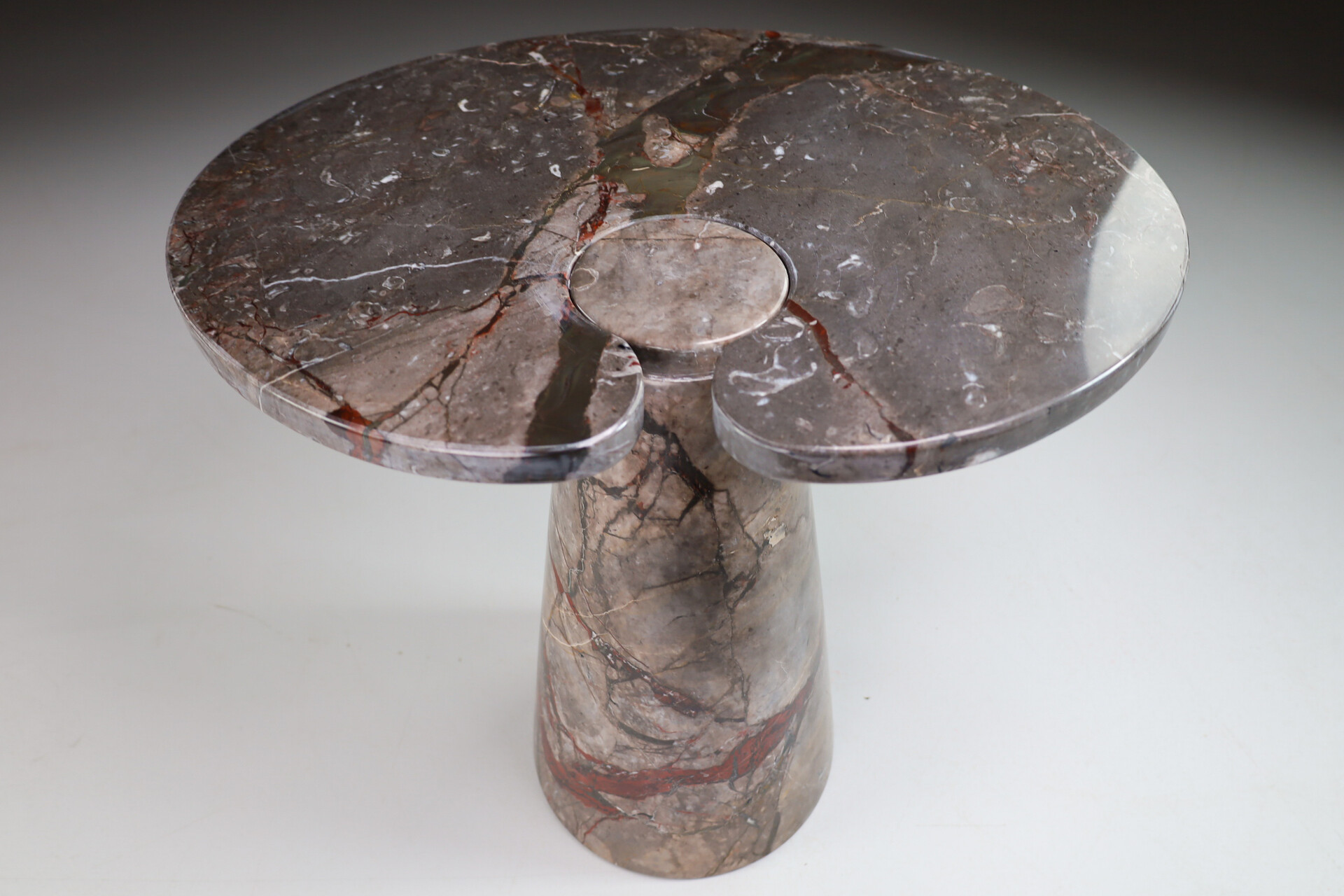 Modern Angelo Mangiarotti Eros Series Side Table, Italy 1970s Late-20th century