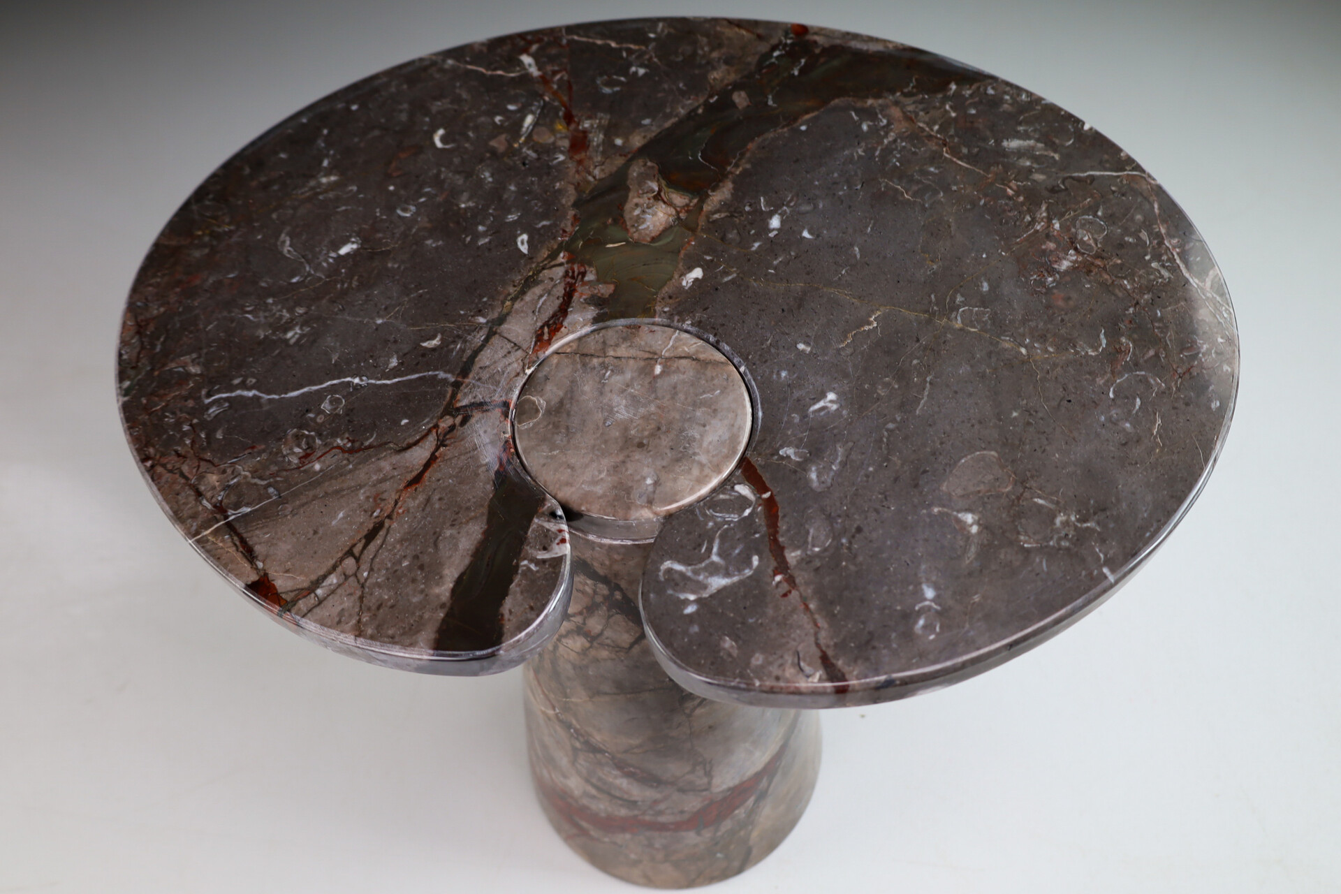 Modern Angelo Mangiarotti Eros Series Side Table, Italy 1970s Late-20th century