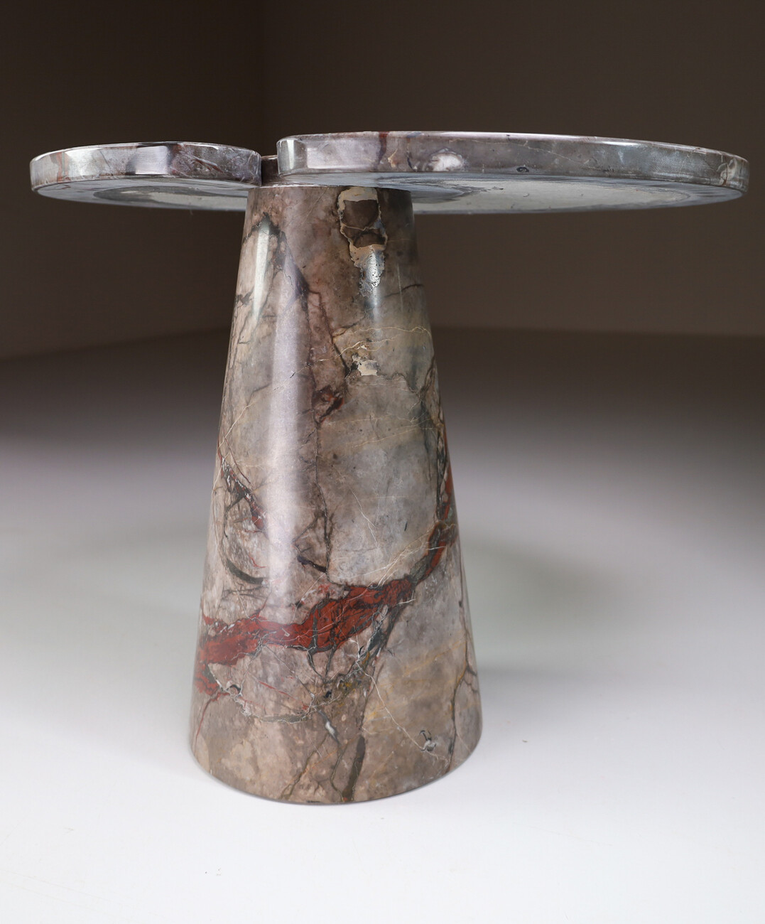 Modern Angelo Mangiarotti Eros Series Side Table, Italy 1970s Late-20th century