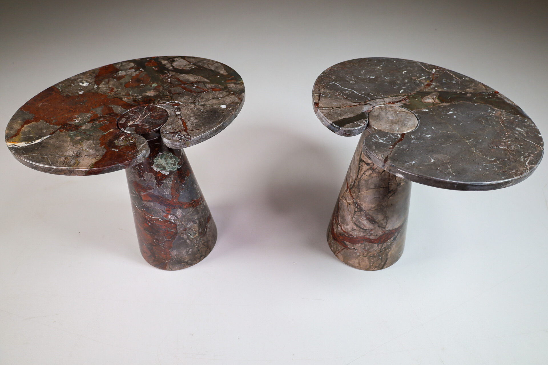 Modern Angelo Mangiarotti Eros Series Side Table, Italy 1970s Late-20th century