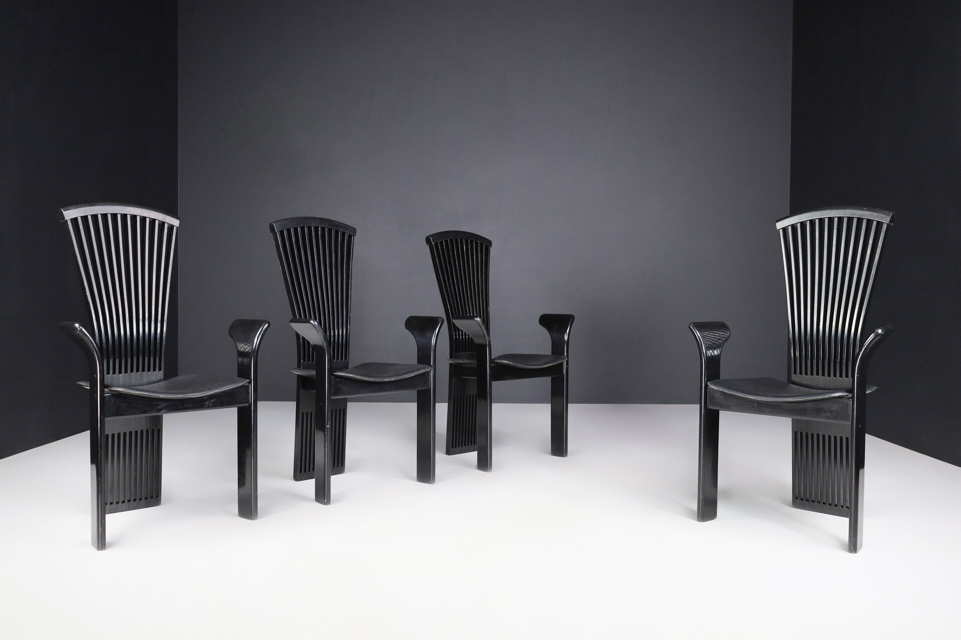 Modern Arm chair Chairs by Pietro Costantini, Italy 1980s Late-20th century