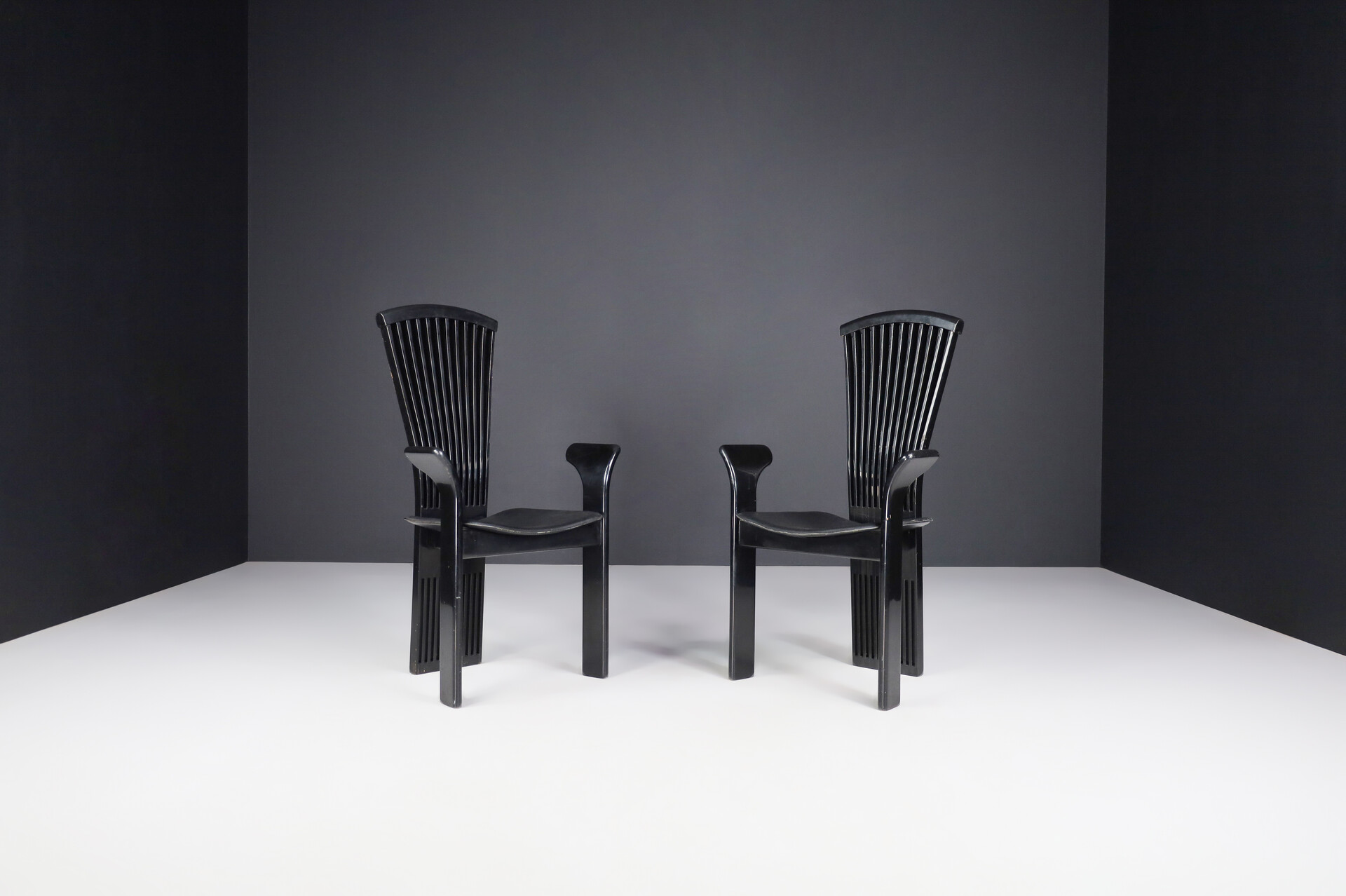 Modern Arm chair Chairs by Pietro Costantini, Italy 1980s Late-20th century