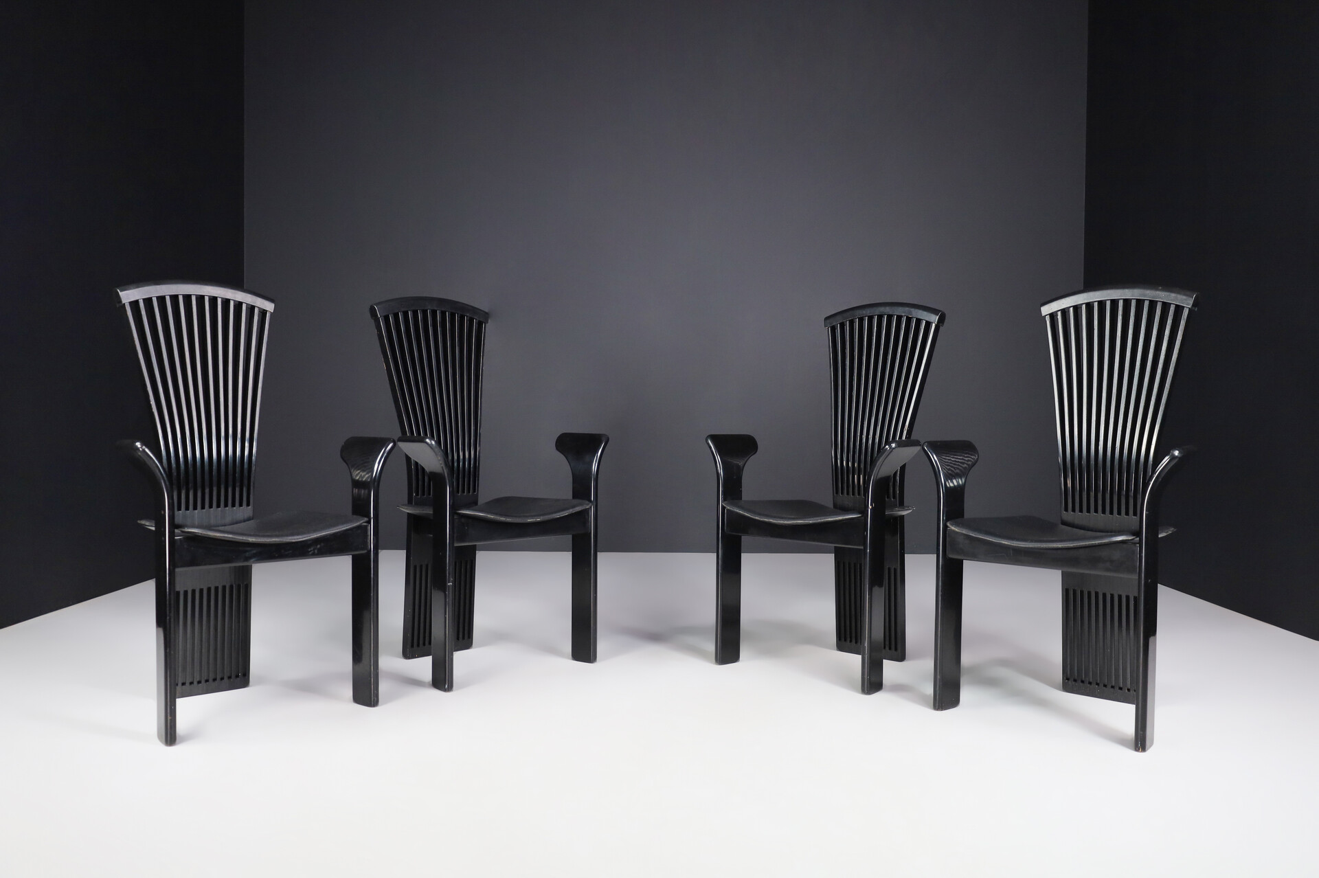 Modern Arm chair Chairs by Pietro Costantini, Italy 1980s Late-20th century