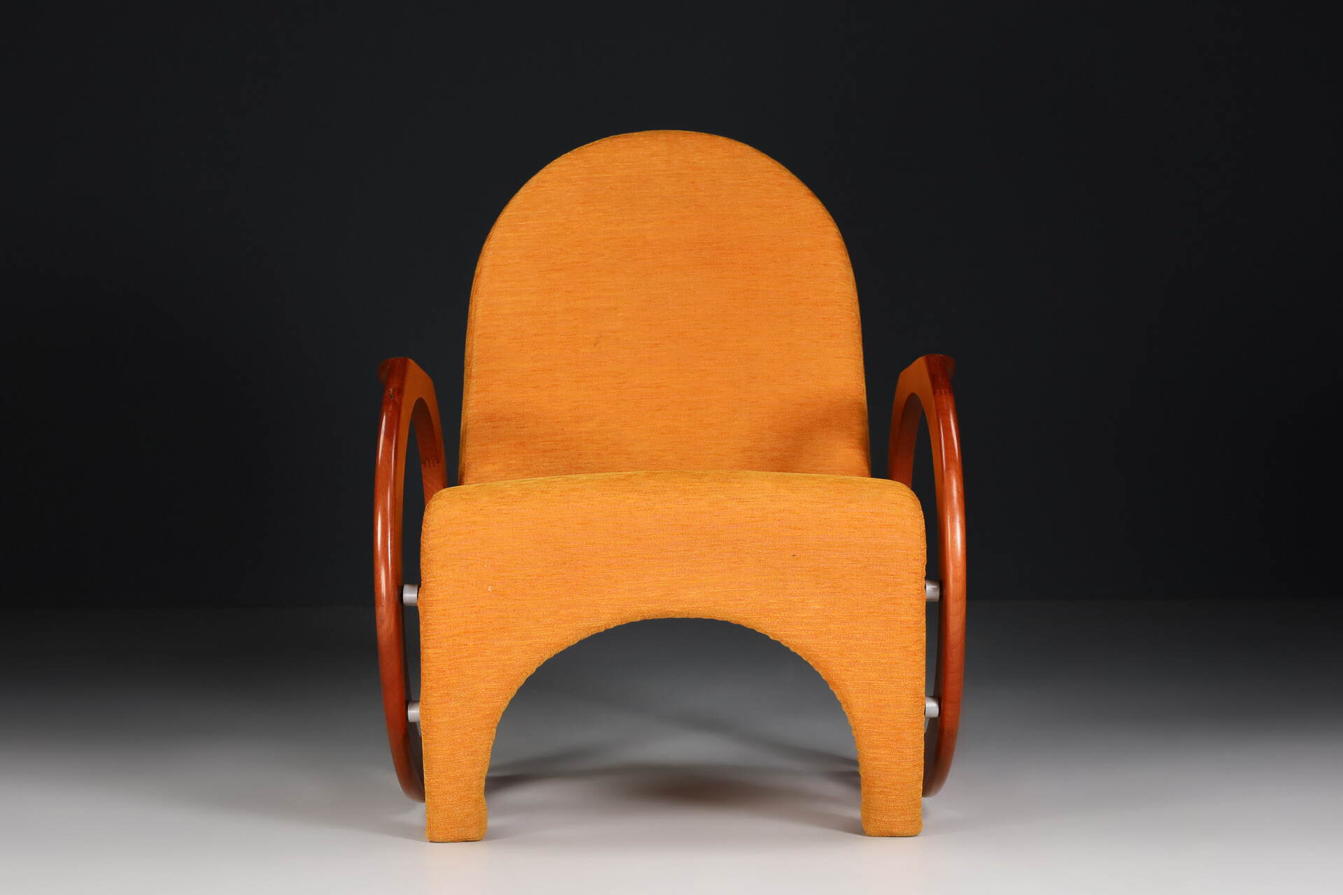 Modern Armchair in original Fabric, Italy 1970 Mid-20th century