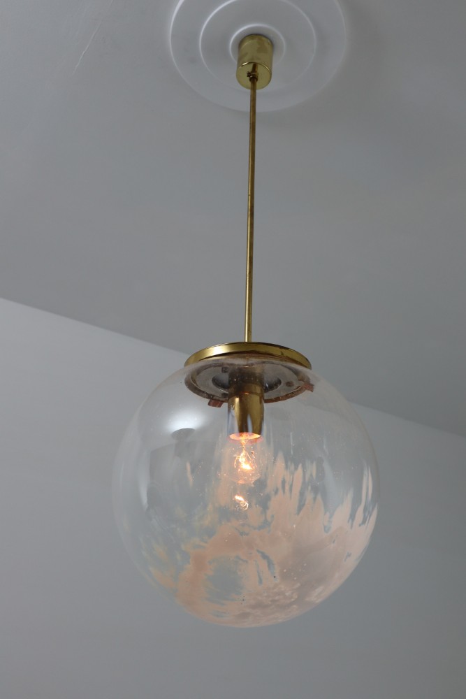 modern Brass Pendant Mid-20th century