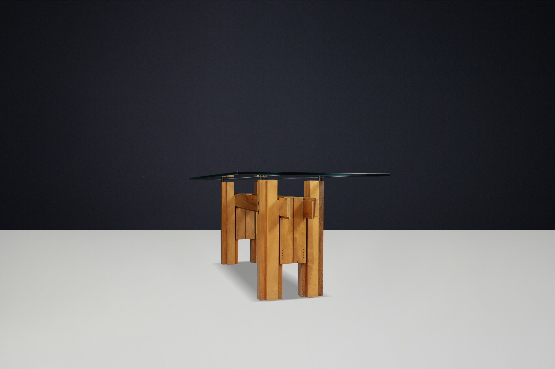 Modern Cangrande Table, Franco Poli for Bernin, Italy 1970s Late-20th century