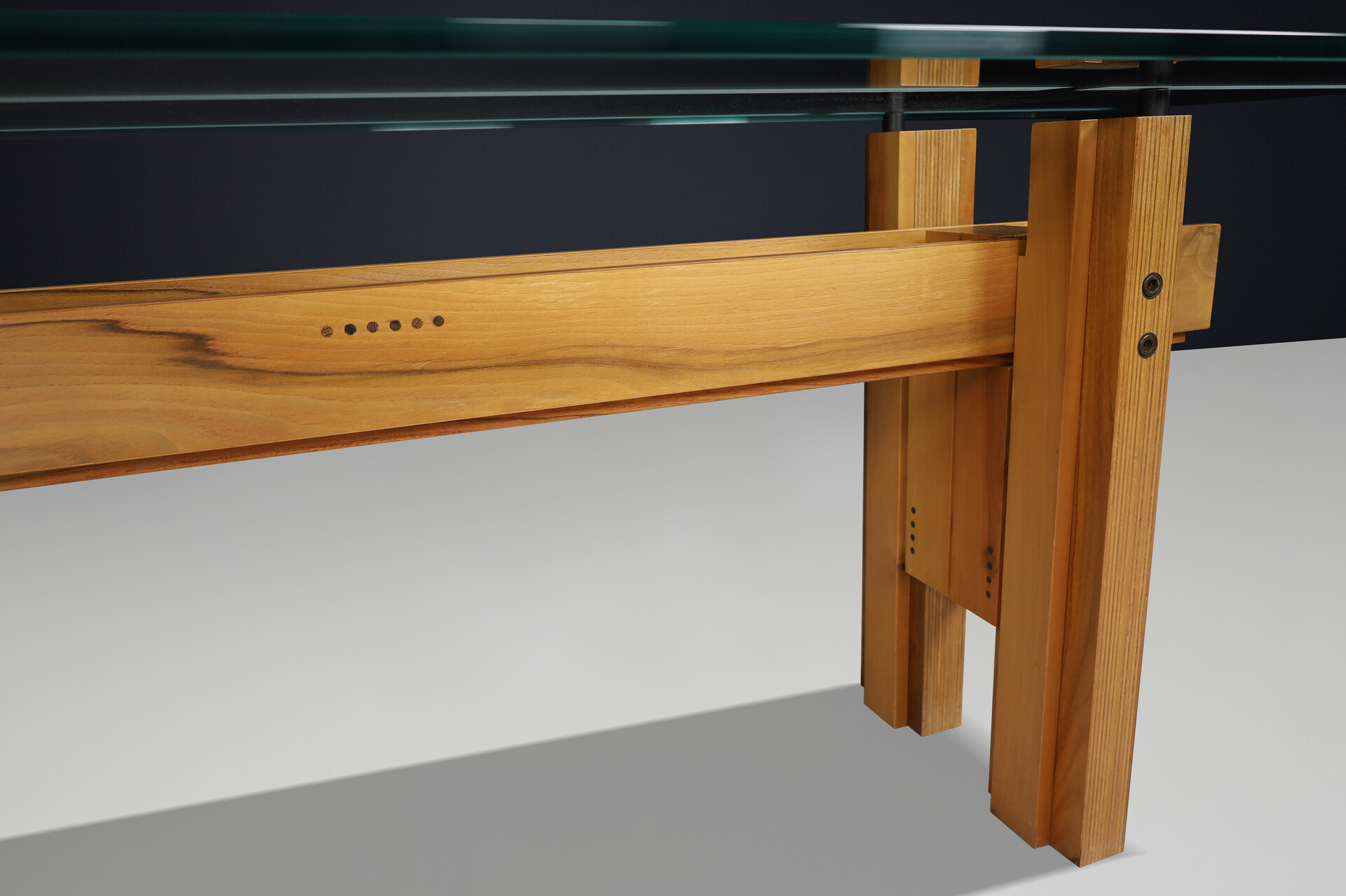 Modern Cangrande Table, Franco Poli for Bernin, Italy 1970s Late-20th century