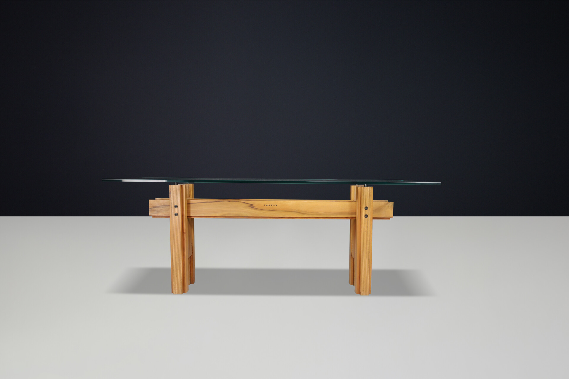 Modern Cangrande Table, Franco Poli for Bernin, Italy 1970s Late-20th century
