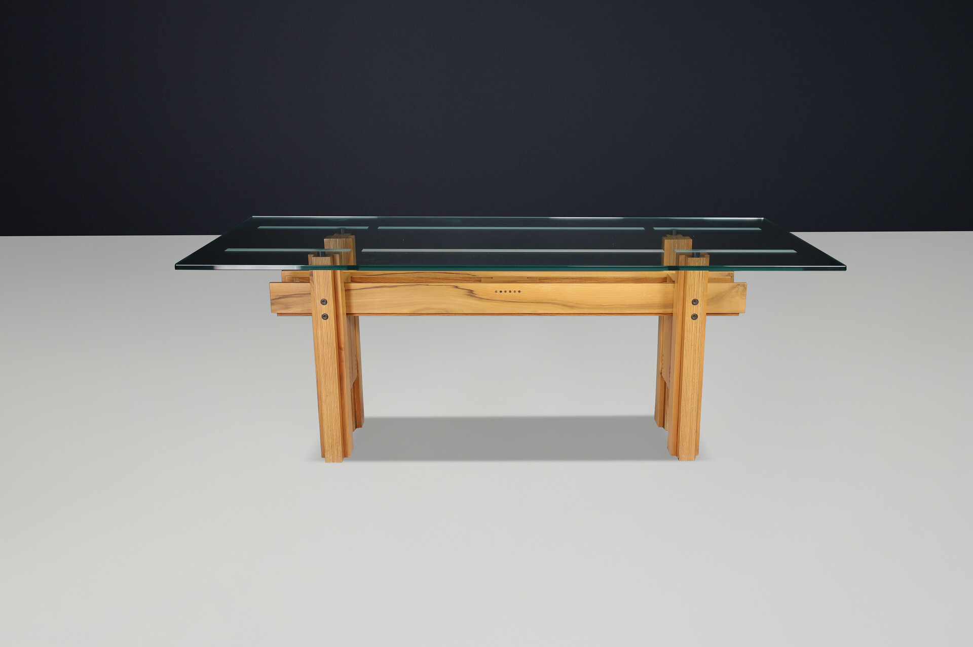Modern Cangrande Table, Franco Poli for Bernin, Italy 1970s Late-20th century