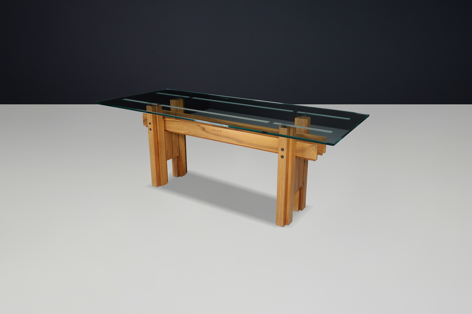 Modern Cangrande Table, Franco Poli for Bernin, Italy 1970s Late-20th century