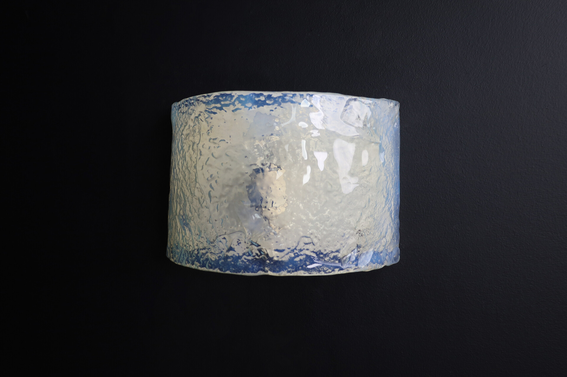Modern Carlo Nason for Mazzega Murano Glass Sconces, Italy 1970s Late-20th century