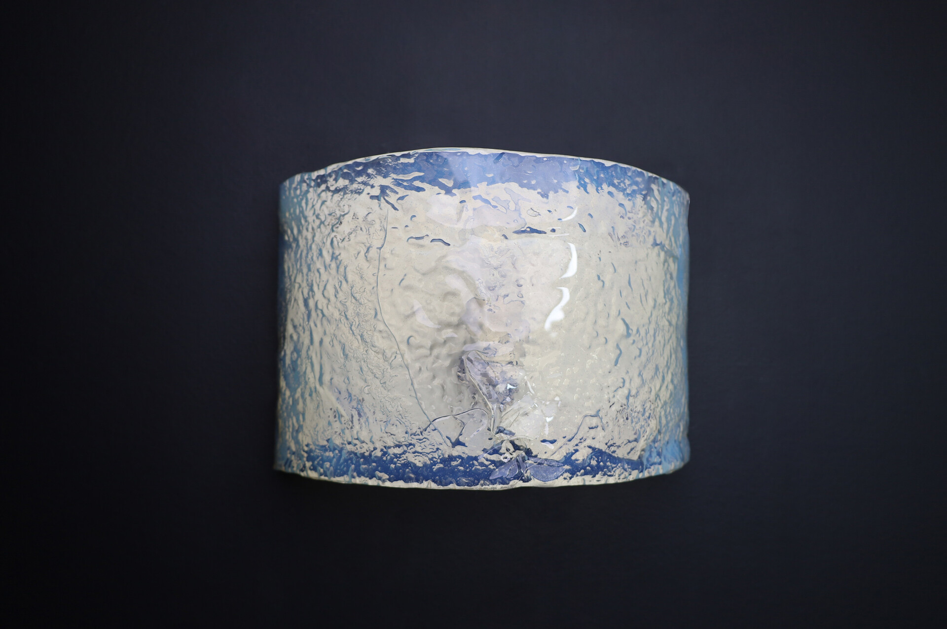 Modern Carlo Nason for Mazzega Murano Glass Sconces, Italy 1970s Late-20th century