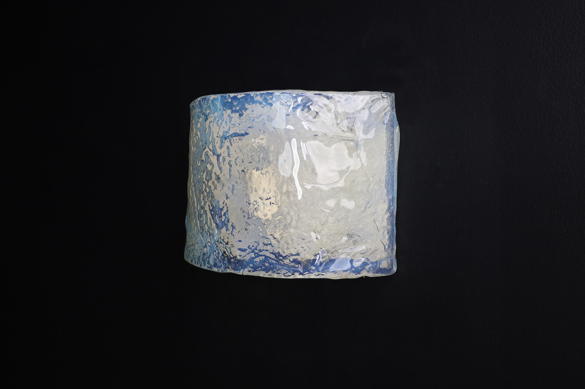 Modern Carlo Nason for Mazzega Murano Glass Sconces, Italy 1970s Late-20th century