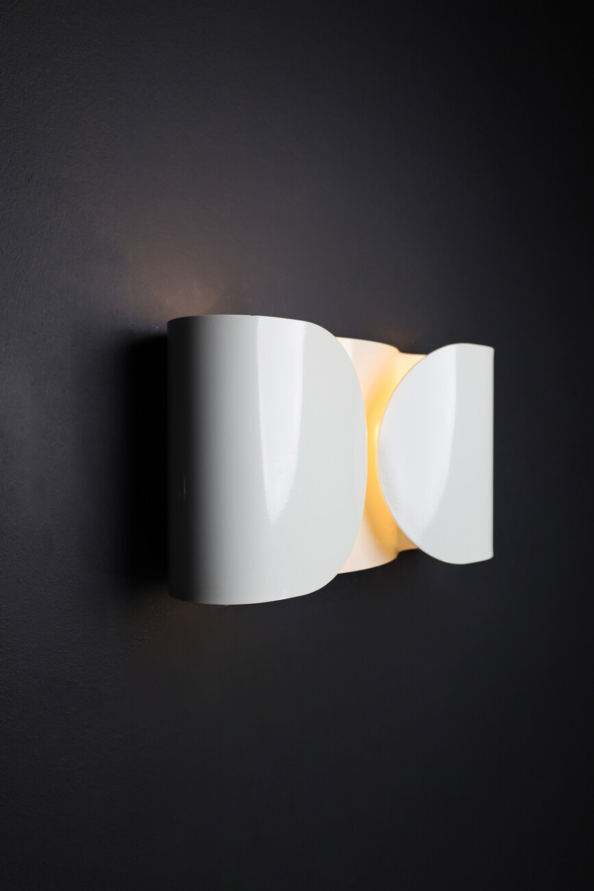 Modern Foglio sconces by Tobia Scarpa for Flos, Italy 1970s Late-20th century