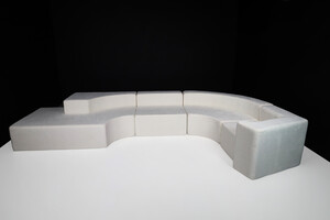 Modern Italian modular sofa in the style of Pamio, Massari & Toso for Stillwood, Italy 1970s Late-20th century