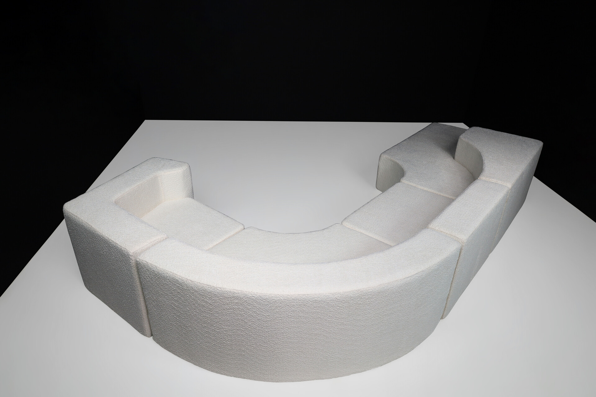 Modern Italian modular sofa in the style of Pamio, Massari & Toso for Stillwood, Italy 1970s Late-20th century