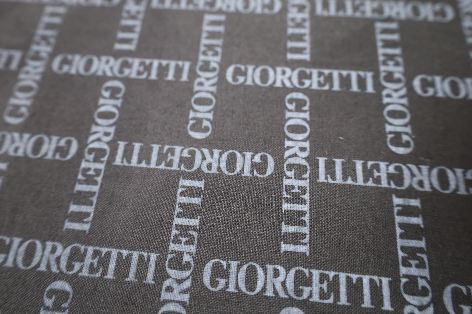 Modern Progetti bench - sofa by Umberto Asnago for Giorgetti in original fabric Italy 1980s Late-20th century