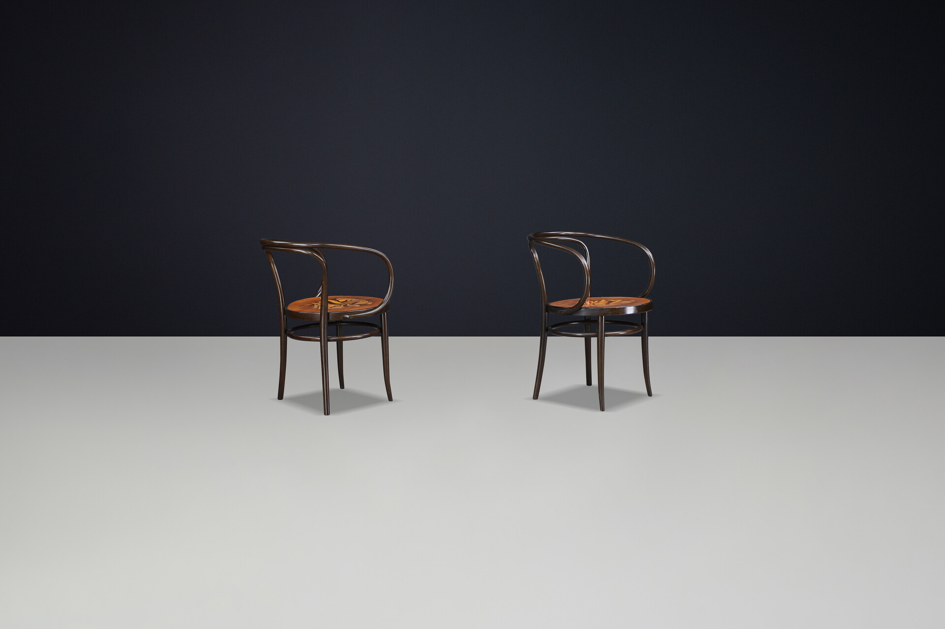 Modern Thonet Bentwood Armchairs, Czech Republic Late-20th century