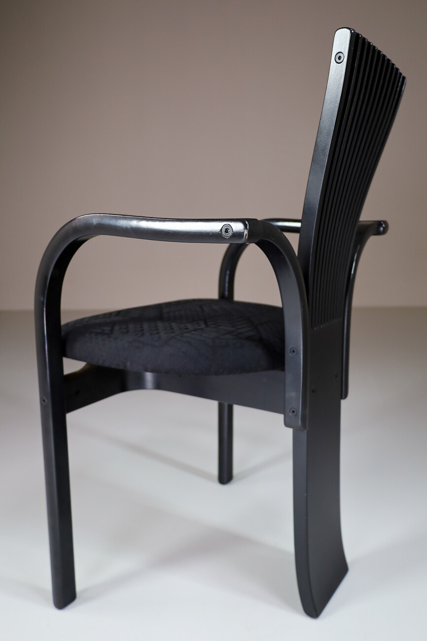 Modern Totem Arm Chair By Torstein Nilsen For Westnofa,Norway 1980s Late-20th century