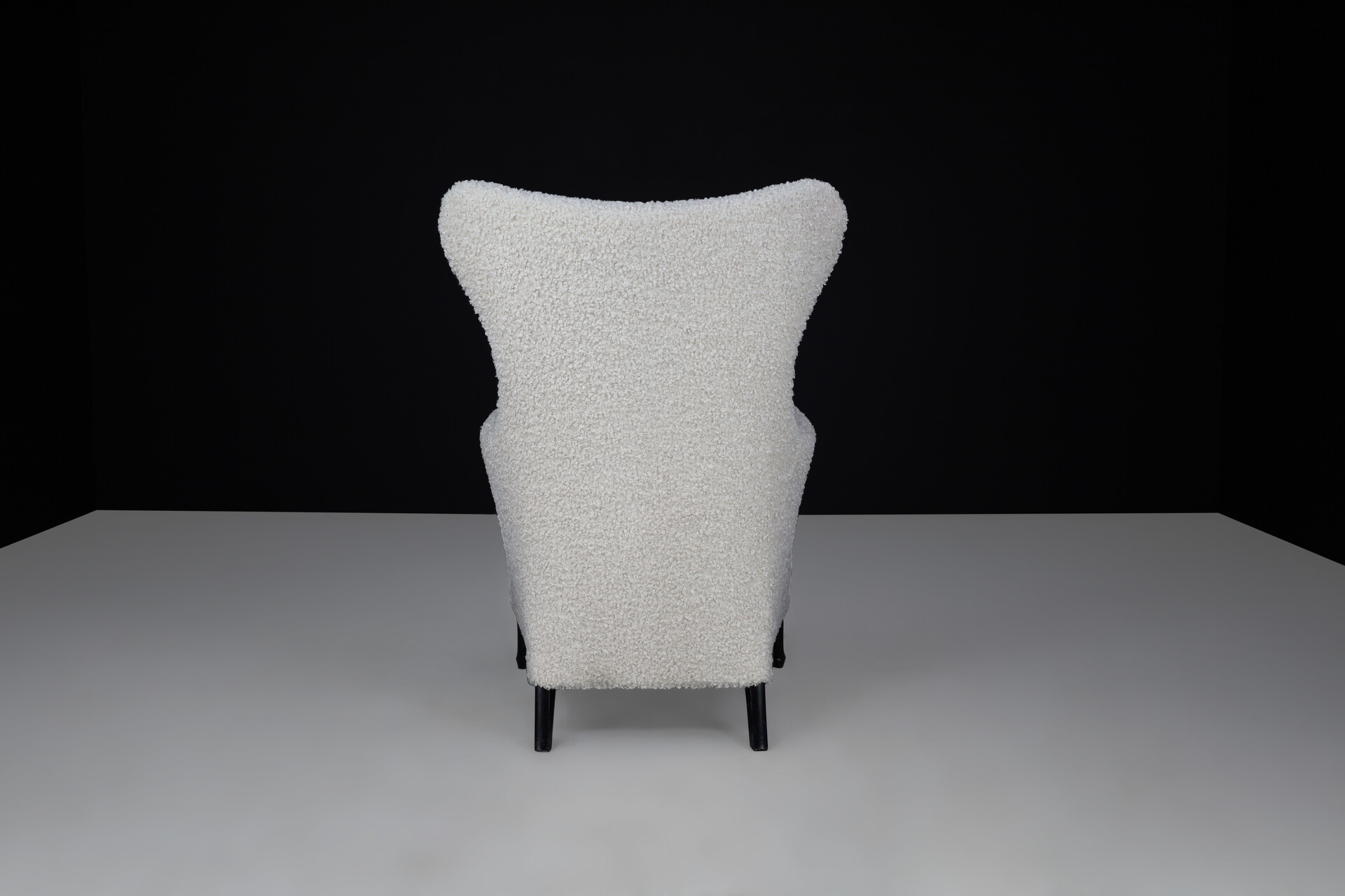 Modern Umberto AsnagoWingback Chairs for Giorgetti-Progetti Italy 1980s Late-20th century