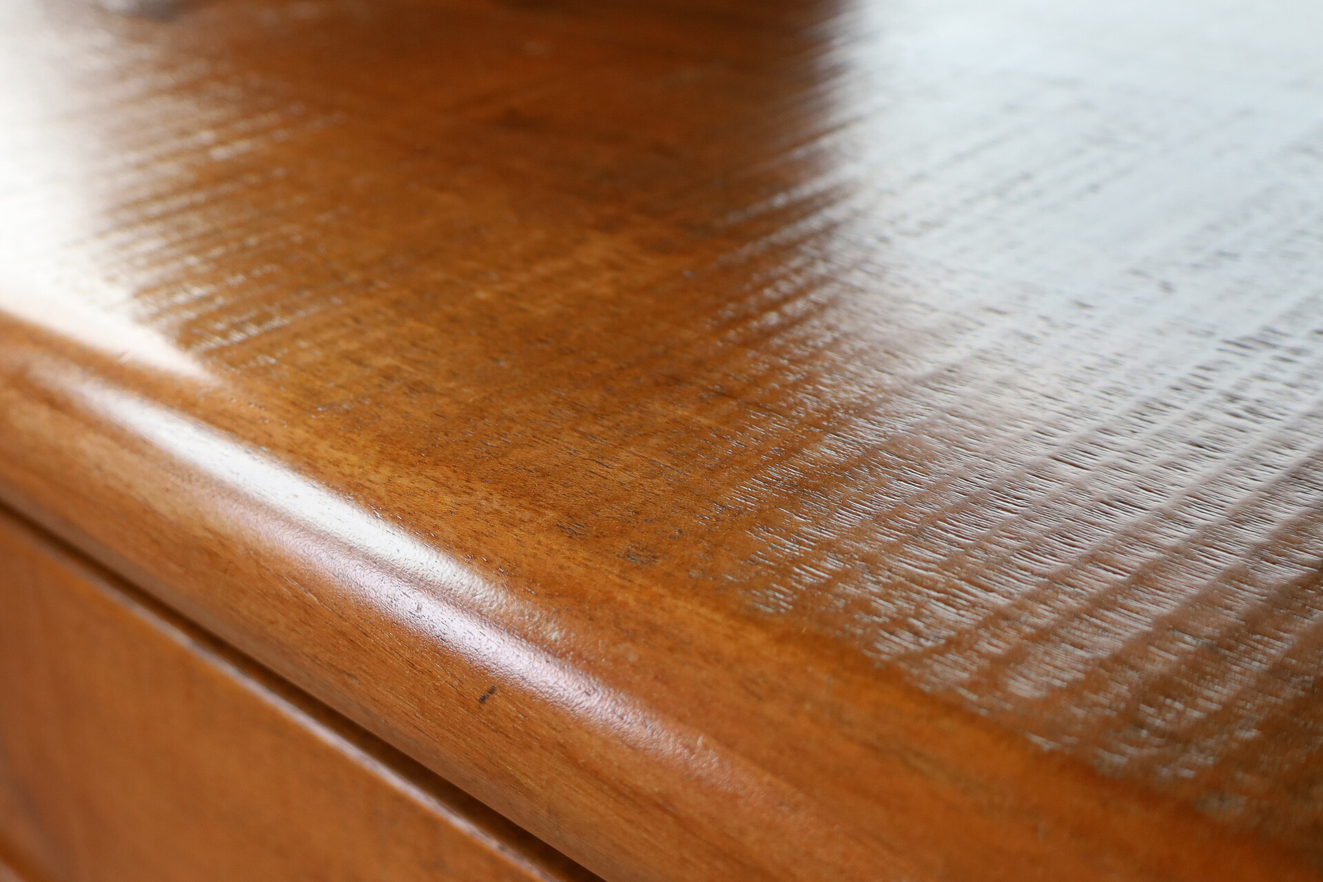 Monumental Brutalist Solid Walnut Sideboard by Officina Rivadossi, Italy, 1970s Late-20th century