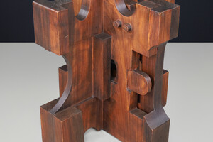 Nerone Ceccarelli for Gruppo NP2 — Sculptural Dining Table or Desk, Italy, 1982 21 th century