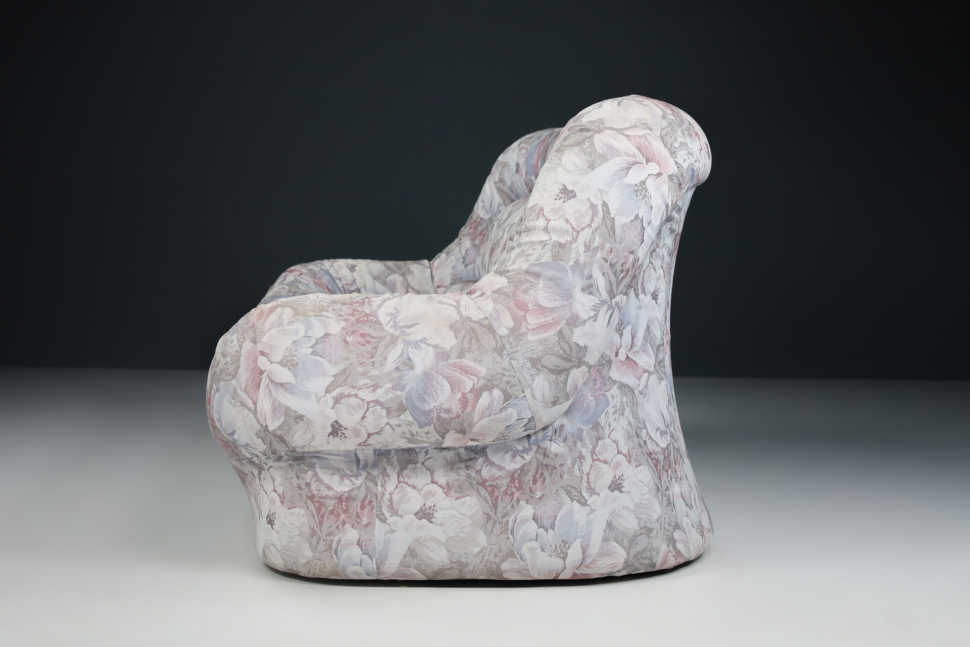 Nuava Sofa by Emilio Guarnacci for 1P Italy in Original Fabric, 1960s Mid-20th century