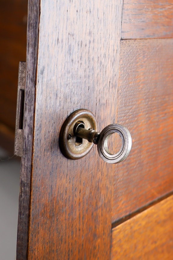 Oak Cabinet/Sideboard By René Gabriel, France 1960's 