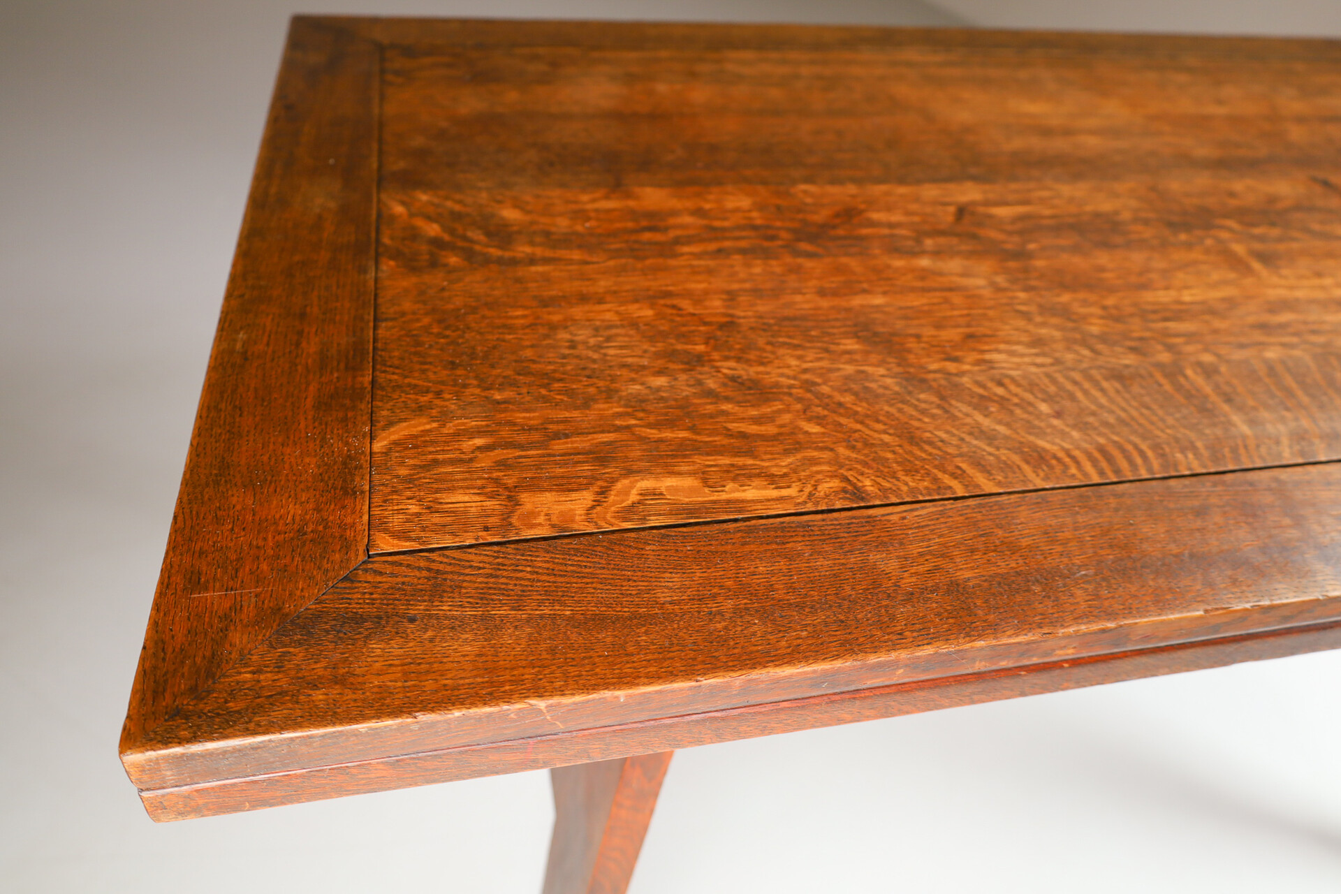 Oak Dining Table by René Gabriel, 1940s Mid-20th century