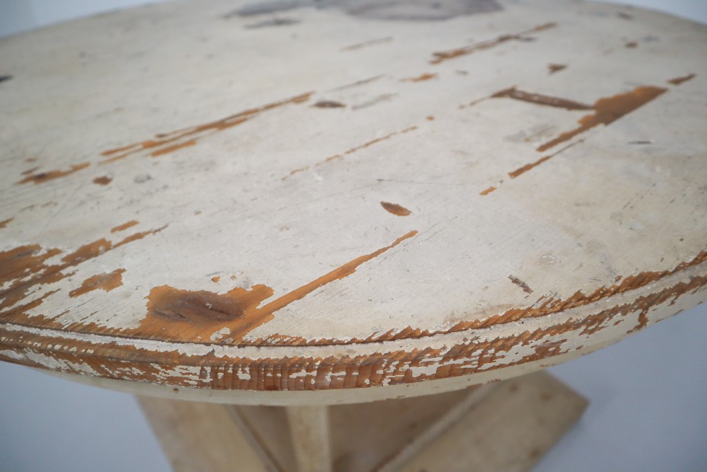  Original Painted Pine Table Early-20th century