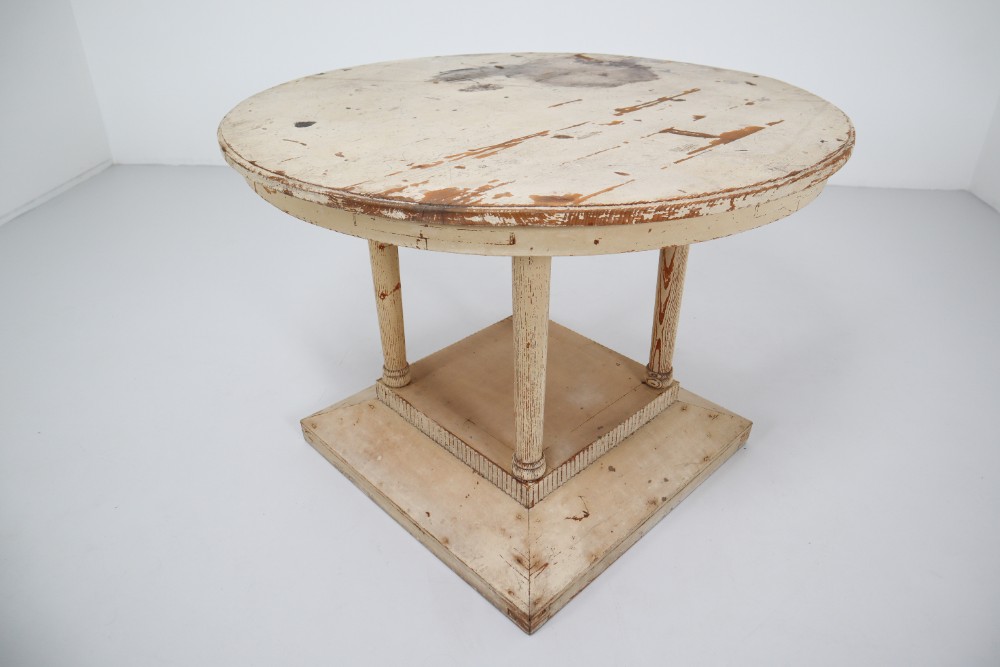  Original Painted Pine Table Early-20th century