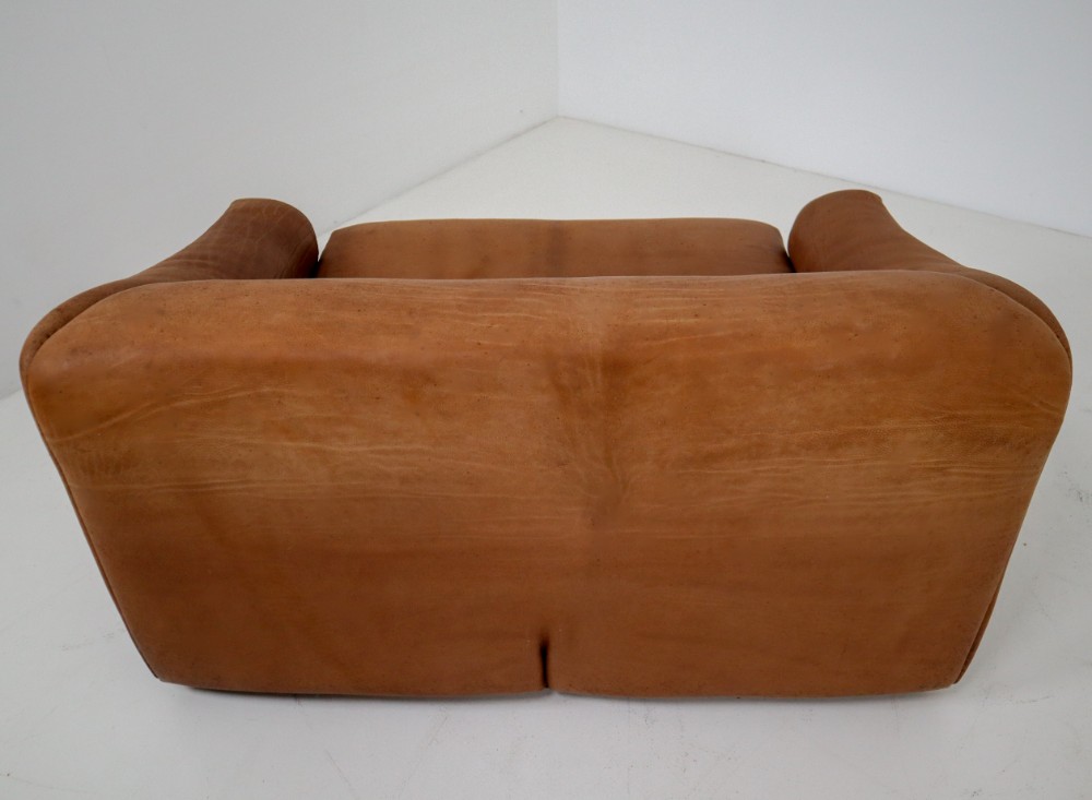 Patinated Cognac Leather 