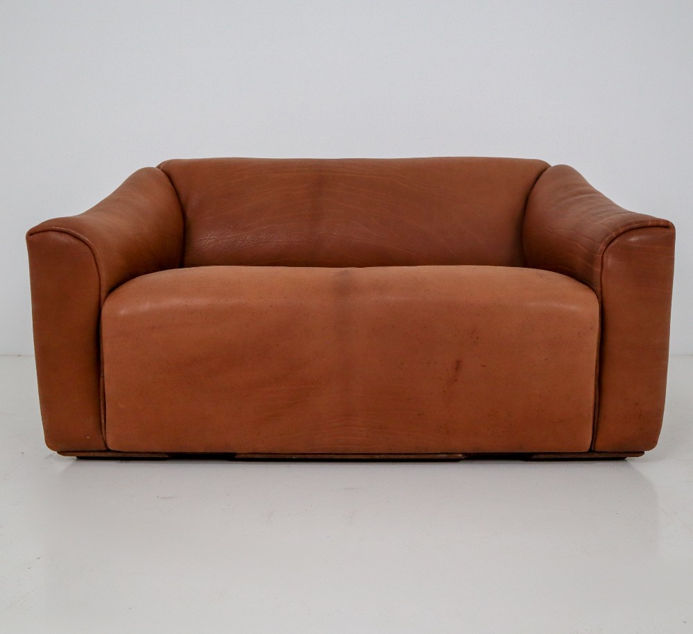 Patinated Cognac Leather 