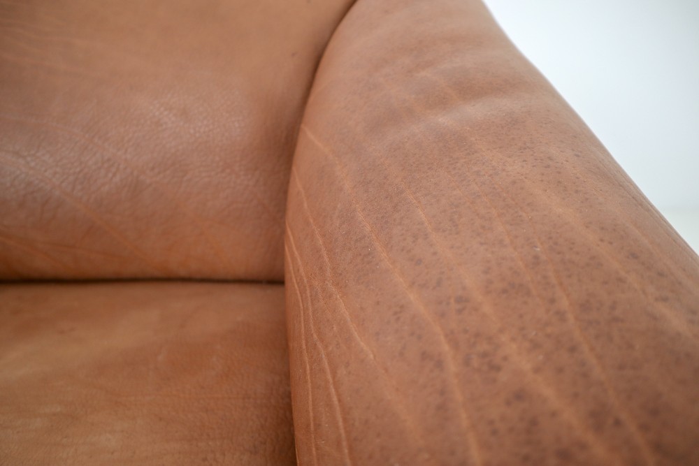 Patinated Cognac Leather 
