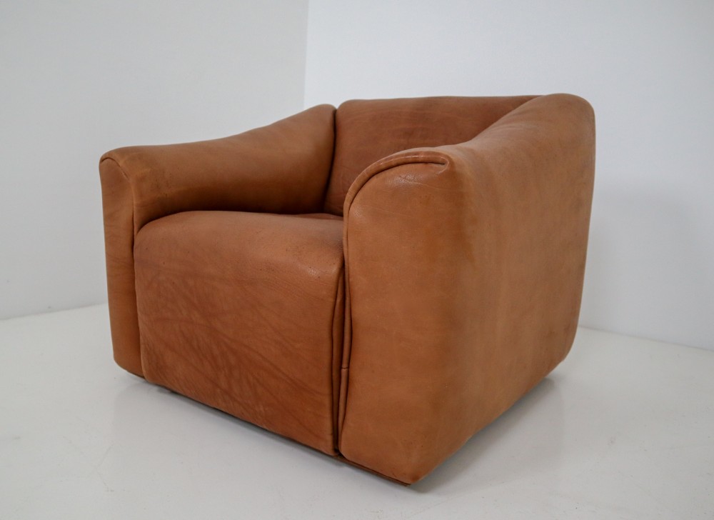 Patinated Cognac Leather 